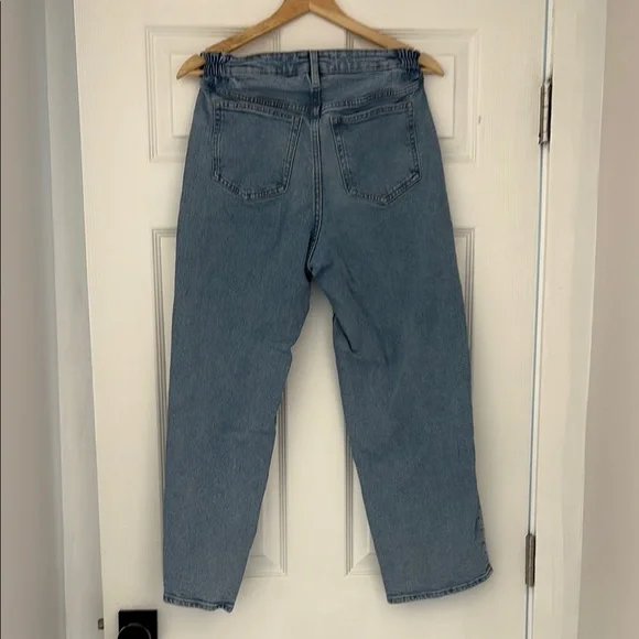 H&M Blue Straight Leg Maternity Jeans - Picture 5 of 6